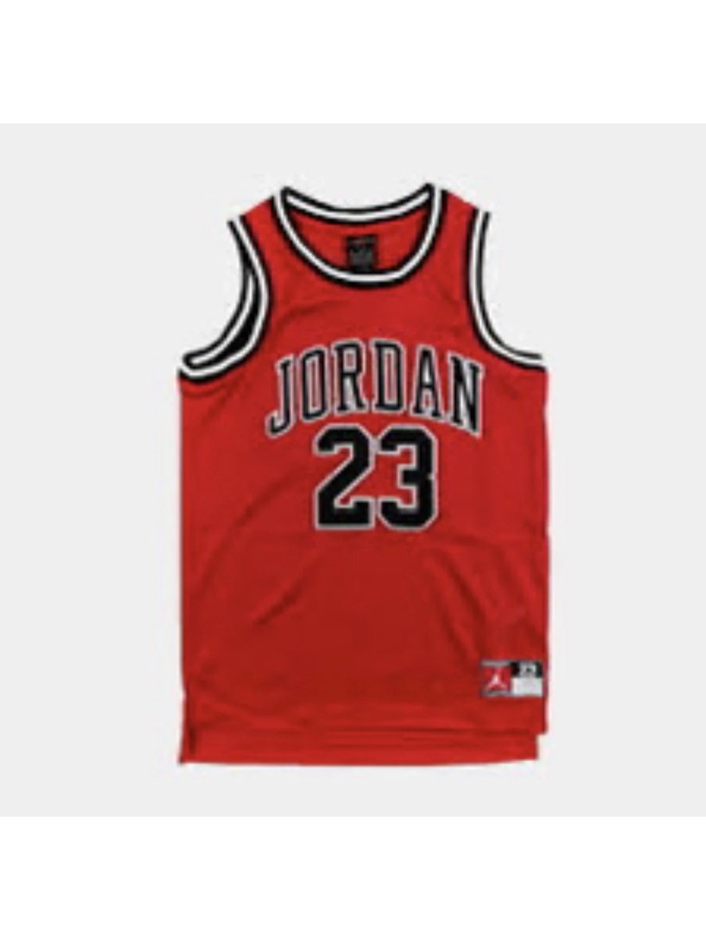 Jordan Gym Red Apparel Tag - Retail Price Label